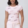 All over Bling Baby Tee