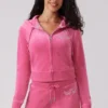 Angel Couture Big Bling-huvtröja i velour