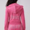 Angel Couture Big Bling-huvtröja i velour