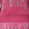 Angel Couture Big Bling-huvtröja i velour