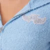 Angel Couture stickad huvtröja med patch
