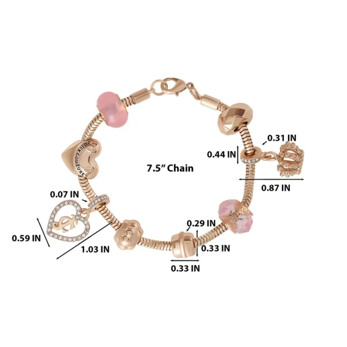 Armband med flera berlocker