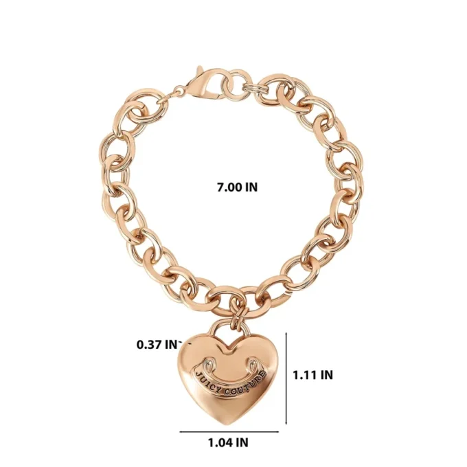 Armband med hjärtcharm