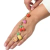 Armband med tropiska fruktberlocker
