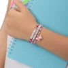 Barn väljer Juicy Superstar 3-delat set med stretchiga pärlaarmband