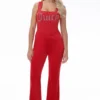 Big Bling Bodysuit med stor blingad rund hals