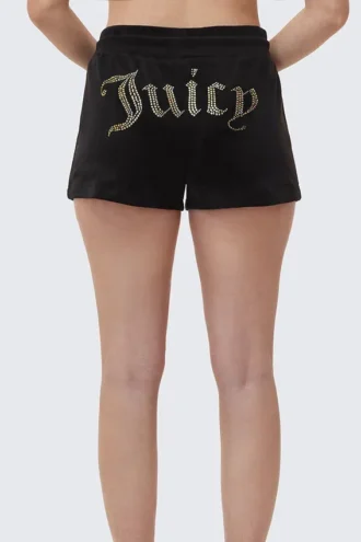 Big Bling-shorts i velour