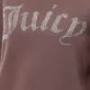 Big Bling-tröja i fleece med stor bling-logotyp