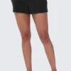 Big Bling tvättade frottéshorts