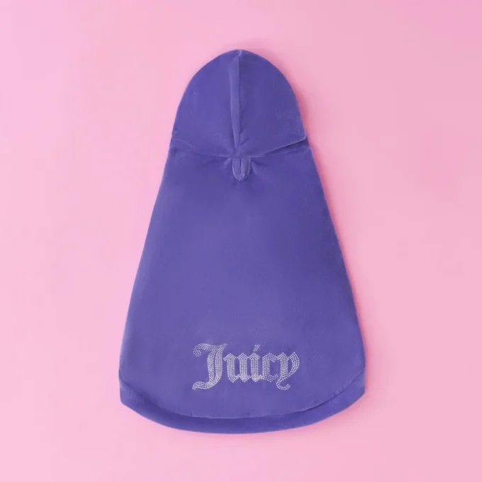 Bling Velour-huvtröja för husdjur