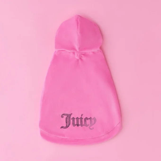Bling Velour-huvtröja för husdjur