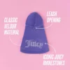 Bling Velour-huvtröja för husdjur