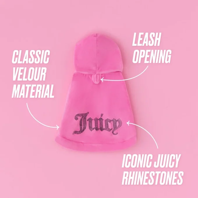 Bling Velour-huvtröja för husdjur