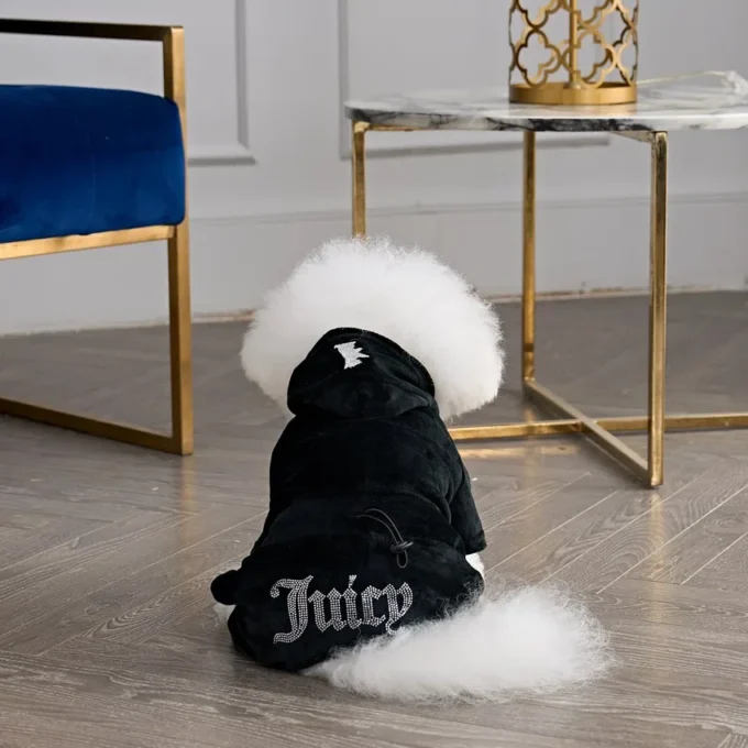 Bling Velour-träningsdräkt för husdjur