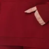Broderad oversized-huvtröja