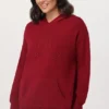 Broderad oversized-huvtröja