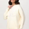 Broderad oversized-huvtröja