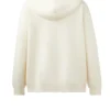 Broderad oversized-huvtröja
