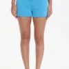 Broderade shorts i frotté