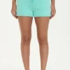 Broderade shorts i frotté