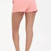 Broderade shorts i frotté