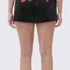 Cherry Bling-shorts i velour