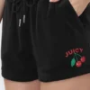 Cherry Bling-shorts i velour