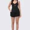 Cherry Bling-shorts i velour