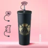 Couture Hydration rostfritt stålmuggar, 6-delars set