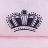 Crown Bling svart hund- & kattbädd