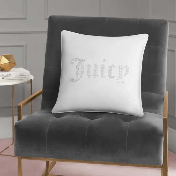 Dekorativ kuddar med strass