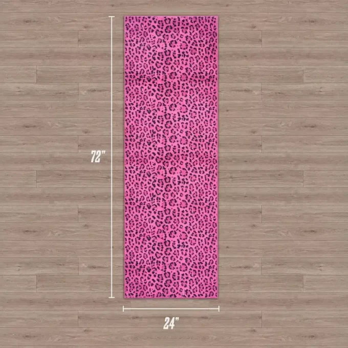 Fin tvättbart mattor, 2′ x 6′