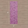 Fin tvättbart mattor, 2′ x 6′