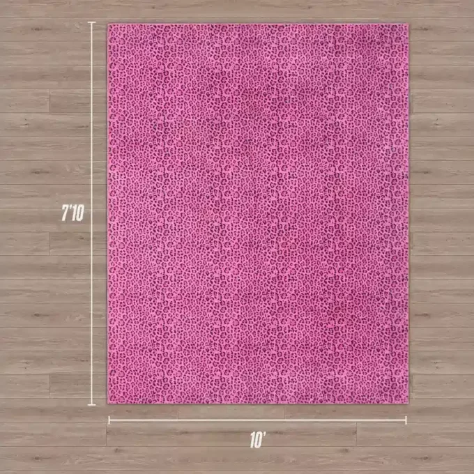 Fintvättbart mattor, 7’10 X 10′