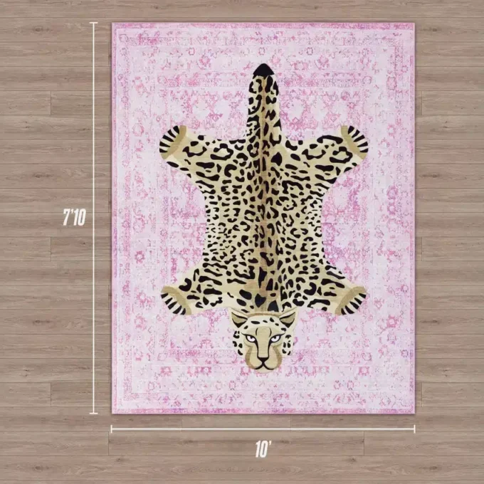 Fintvättbart mattor, 7’10 X 10′