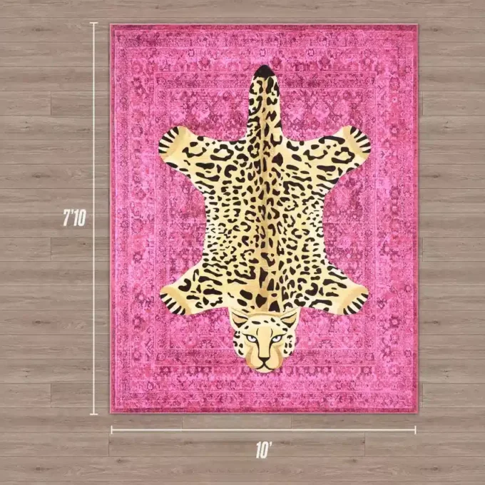 Fintvättbart mattor, 7’10 X 10′