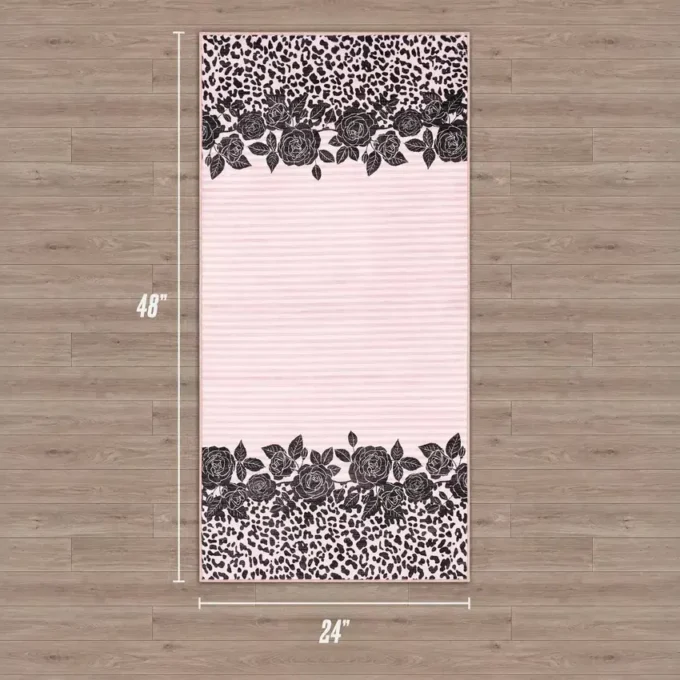 Finvättbart mattor, 2′ x 4′