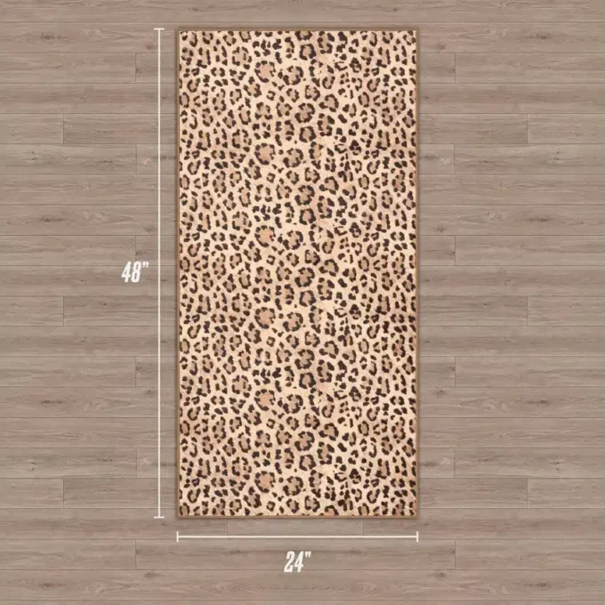 Finvättbart mattor, 2′ x 4′