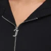 Fleece-korsett-huvtröja