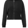 Fleece-korsett-huvtröja