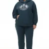 Fleece-Sweatpants i stora storlekar