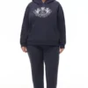 Fleece-Sweatpants i stora storlekar