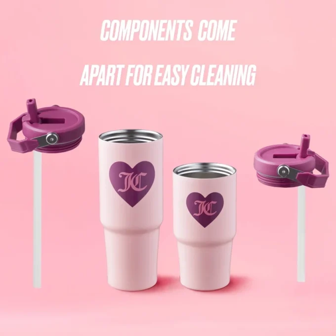 Flip Flow Hydration rostfritt stålmugg 2-pack