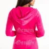 Gemini anpassningsbar Big Bling-velourhuvtröja