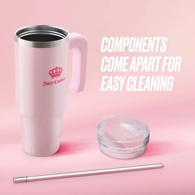 Glam Logo vattenflaska i rostfritt stål