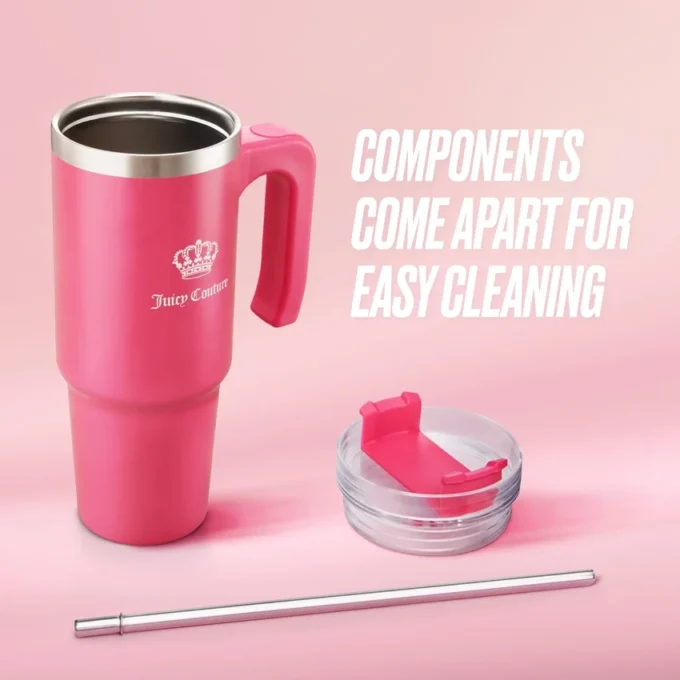 Glam Logo vattenflaska i rostfritt stål