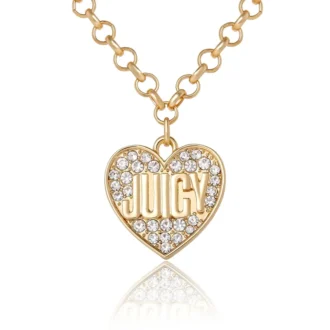 Halsband med hjärtlogotyp