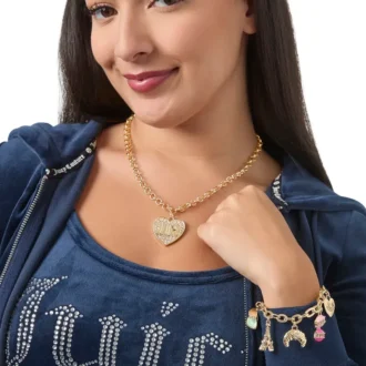 Halsband med hjärtlogotyp