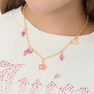 Halsband med pärlcharm för barn