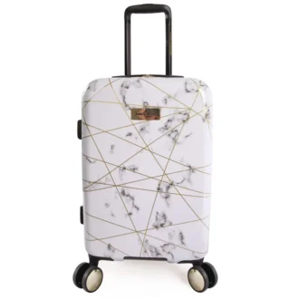 Handbagage med hård skal och hjul